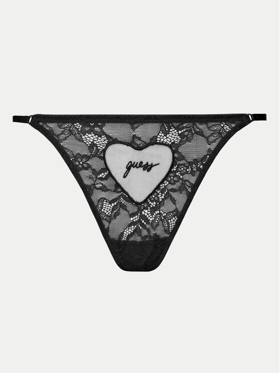Guess Guess Klasične spodnje hlačke O5RE29 KBGT0 Črna Regular Fit