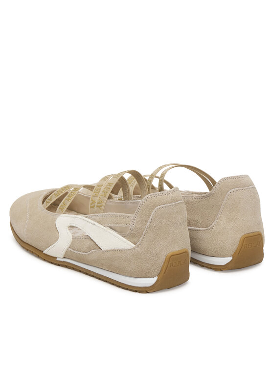 REPLAY REPLAY Балетки GWSN2 .000.C0008L Бежевий