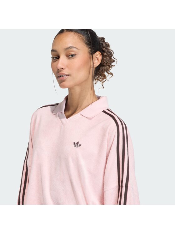 adidas adidas Sweatshirt Terry Towel KD1400 Rosa Oversize