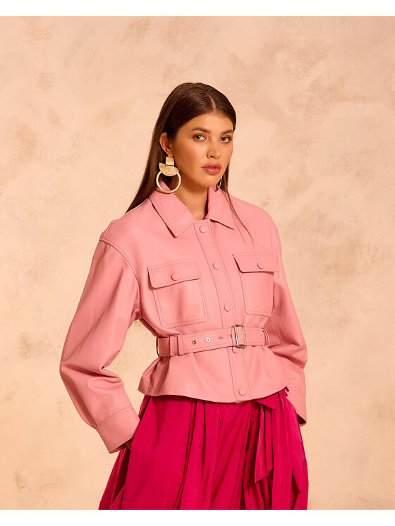 Castellani Castellani Ramoneska Ramoneska Seraphina Różowy Regular Fit