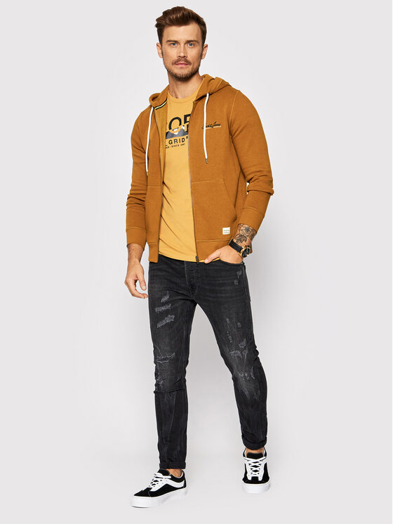 Felpa Tons 12193672 Marrone Standard Fit