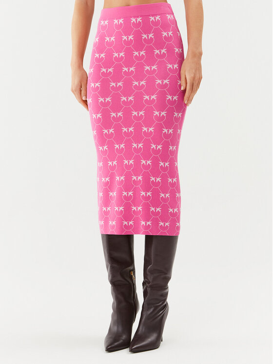 PINKO Pinko Пола тип молив 100211 A0IS Розов Slim Fit