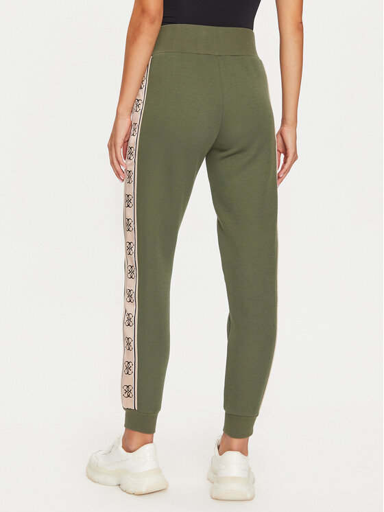 Guess Guess Спортивні штани Britney V2YB15 KB3P2 Зелений Regular Fit