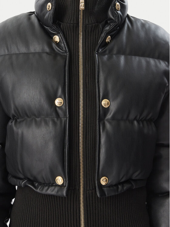 Just Cavalli Just Cavalli Winterjacke 81PAS405 CNDU2 Schwarz Regular Fit