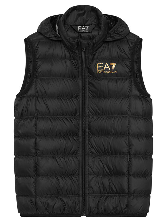 EA7 Emporio Armani EA7 Emporio Armani Kamizelka 7B000034 AF12477 MC004 Czarny Regular Fit