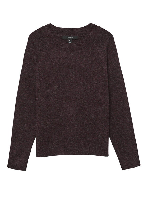 Vero Moda Vero Moda Sveter Doffy 10201022 Bordová Regular Fit