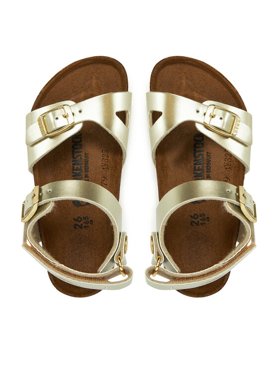Birkenstock Birkenstock Sandały Rio As Kids 1029540 S Złoty