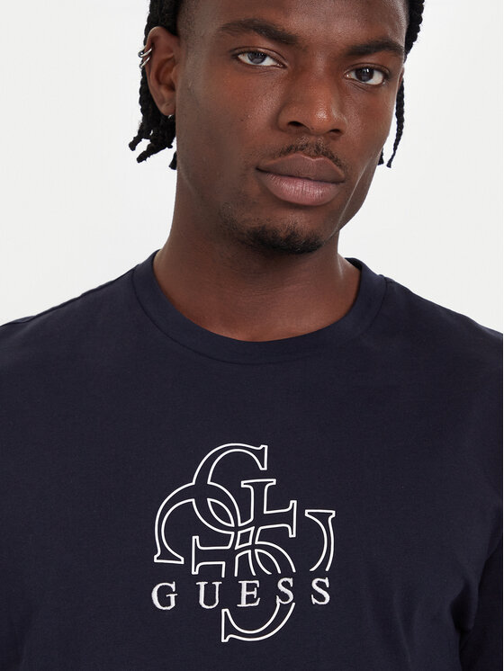 Guess Guess Футболка M5BI76 I3Z14 Голубий Relaxed Fit