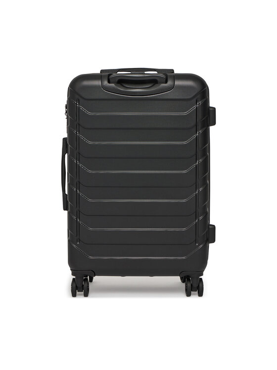 GINO ROSSI Gino Rossi Vidutinio dydžio lagaminas GIN-M-001-05-BLACK Juoda