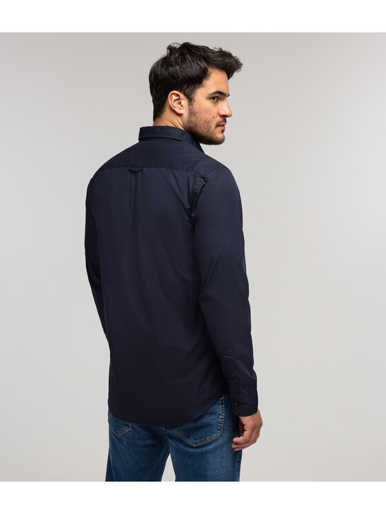 Lee Cooper Lee Cooper Koszula REY 02ZG Granatowy Regular Fit