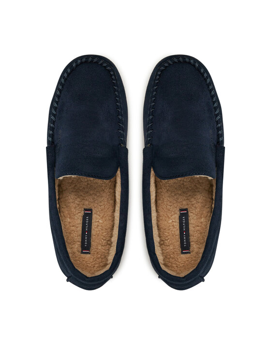 Tommy Hilfiger Tommy Hilfiger Mocasini Driver House Shoe FM0FM05224 Bleumarin