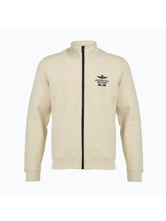 Aeronautica Militare Aeronautica Militare Felpa Felpa con cappuccio removibile Beige Regular Fit