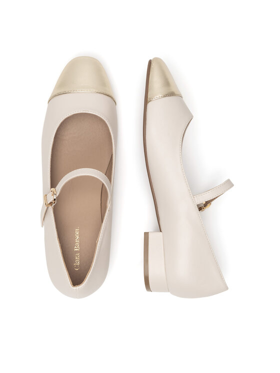 Clara Barson Clara Barson Baleriny WS24040-02 Beżowy
