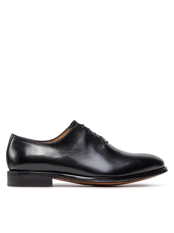 Pantofi Lord Premium Wholecut 5503 Black L01