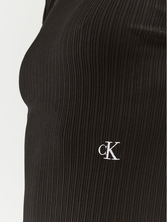 Calvin Klein Jeans Calvin Klein Jeans Hétköznapi ruha J20J220353 Fekete Slim Fit