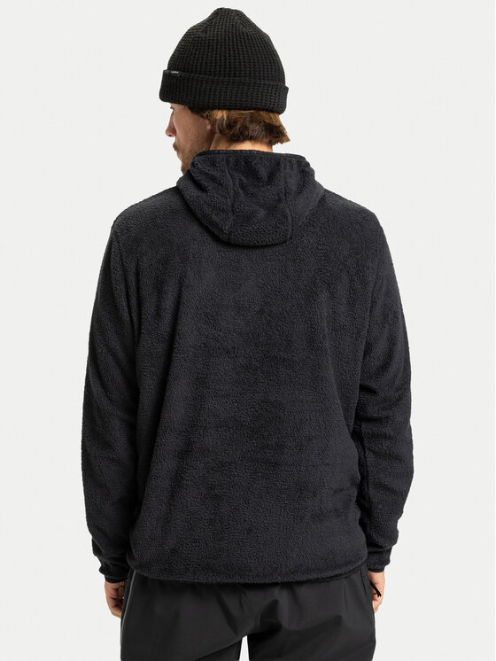 Quiksilver Quiksilver Polar Warm Up Hoodie EQYPF03079 Negru Regular Fit