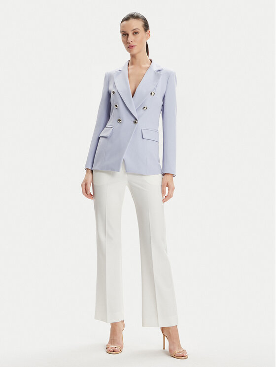 Maryley Maryley Sacou 24EB139/43LV Albastru Regular Fit
