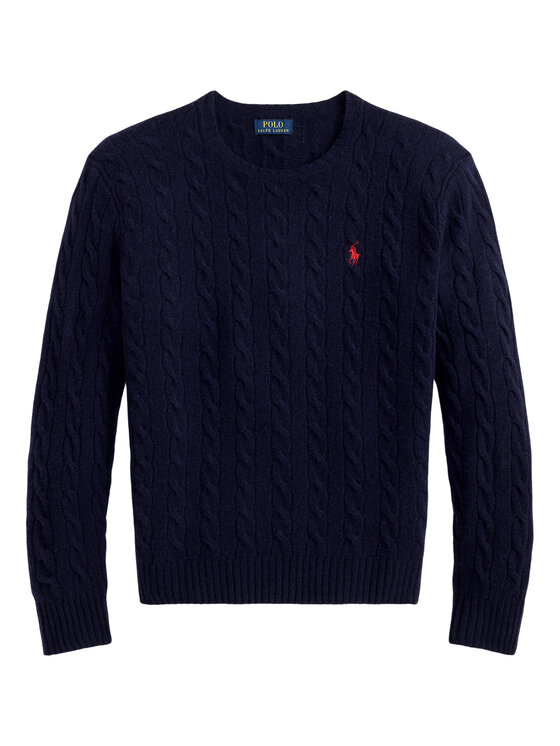 Polo Ralph Lauren Polo Ralph Lauren Sveter 710876762002 Tmavomodrá Regular Fit