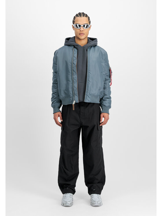 Alpha Industries Alpha Industries Kurtka bomber MA-1 VF 59 Bomber Jacket Błękitny Slim Fit