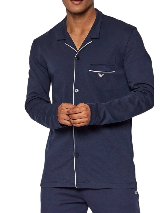 Emporio Armani Underwear Pigiama pigiama aperto emporio armani Blu Modivo