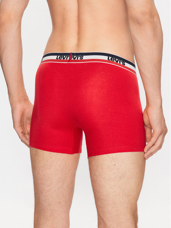 Levi's® Levi's® Komplet 2 par bokserek 37149-0817 Czerwony