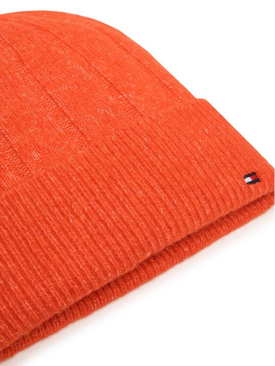 Tommy Hilfiger Tommy Hilfiger Σκούφος Th Flag Fluffy AW0AW17779 Πορτοκαλί