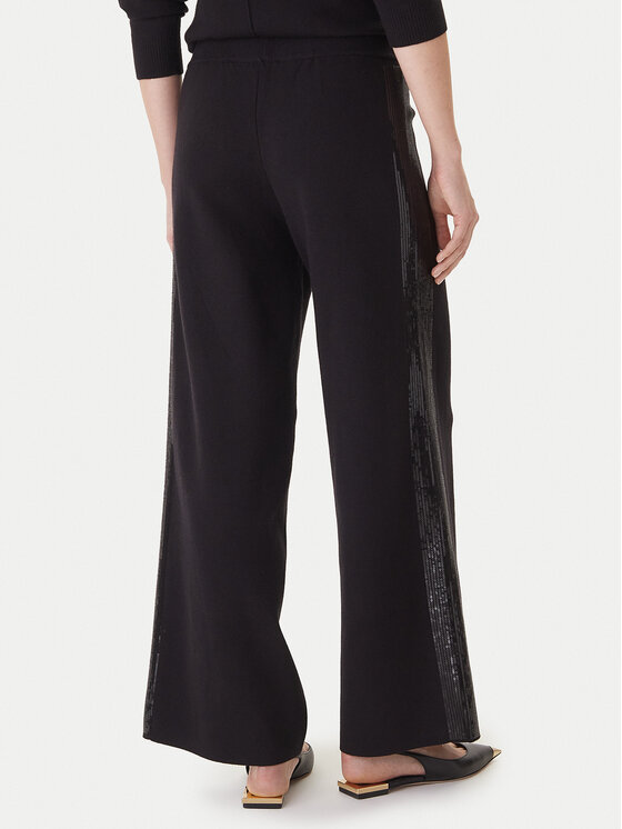 LOLA CASADEMUNT LOLA CASADEMUNT Pantaloni di tessuto LF2514003 Nero Regular Fit