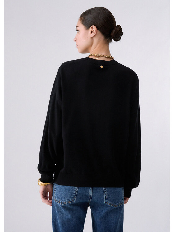 Liu Jo Liu Jo Maglione WF6231MA16RL9207 Nero Regular Fit