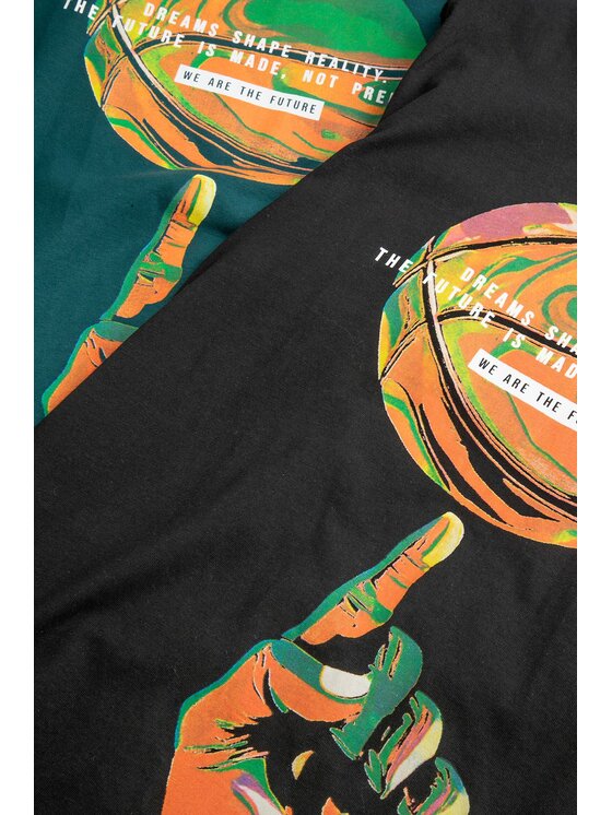 Coccodrillo Coccodrillo T-Shirt ZC6143202SBJ-021 Czarny Regular Fit