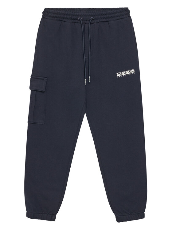 Napapijri Spodnie dresowe M-Inot NP0A891G D Granatowy Regular Fit
