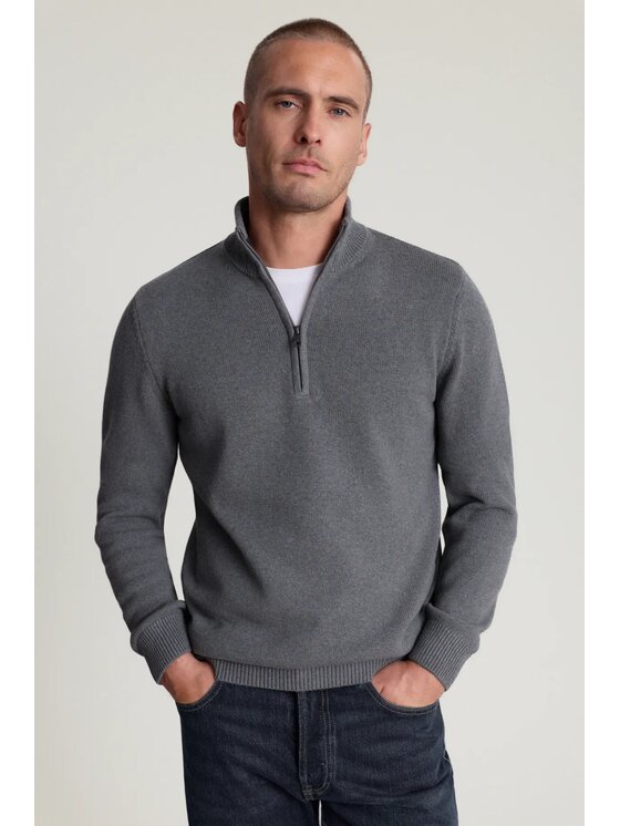 Próchnik Próchnik Sweter PM13 SW073226000027 Szary Regular Fit