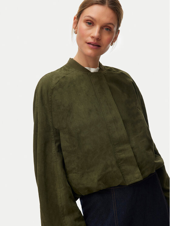 Vero Moda Vero Moda Bomber stila jaka Kathy 10346529 Zaļš Relaxed Fit