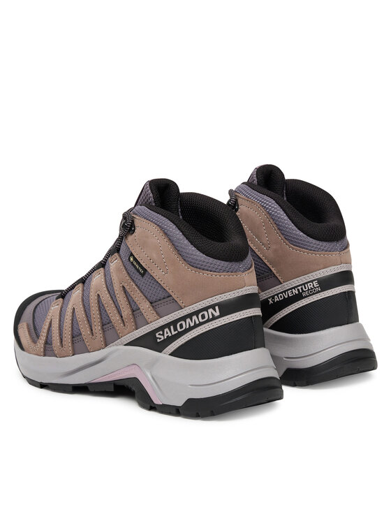 Salomon Salomon Trekking čevlji X-Adventure Recon Mid Gore-Tex L47753400 Vijolična
