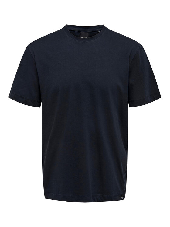 Only & Sons Only & Sons Marškinėliai 22025208 Tamsiai mėlyna Regular Fit