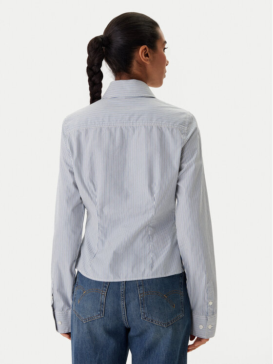 Guess Jeans Guess Jeans Košeľa W6RH66 WH7Q1 Modrá Regular Fit