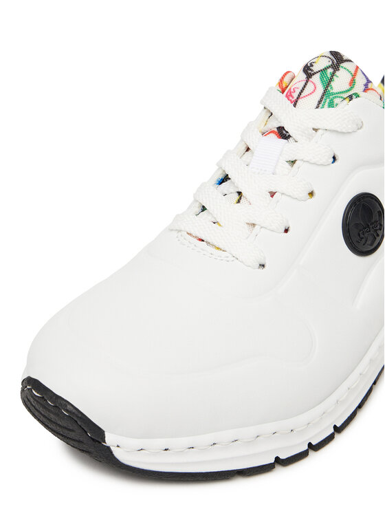 Rieker Rieker Sneakersy M4903-80 Biały