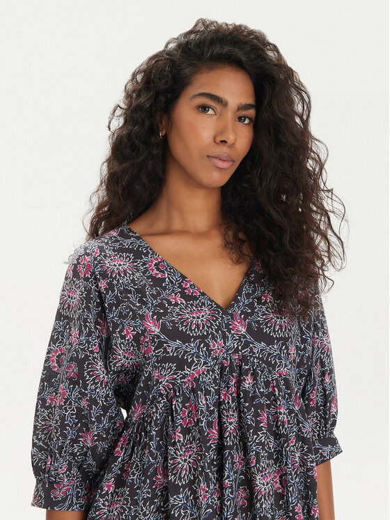 Pepe Jeans Pepe Jeans Poletna obleka Darcy PL953488 Siva Regular Fit