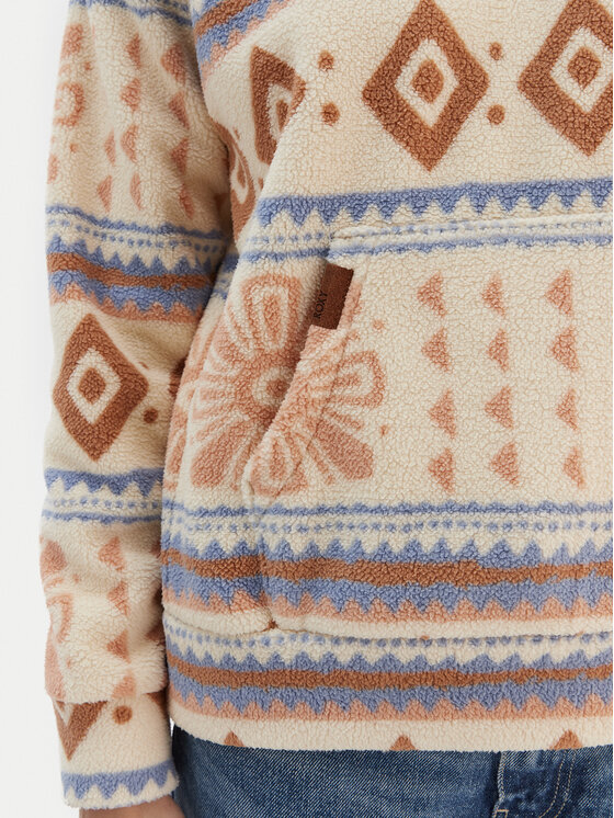 Roxy Roxy Fleecejacke Live Out Loud ERJPF03169 Beige Relaxed Fit