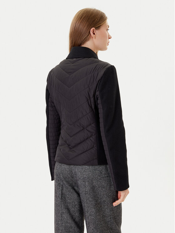 BOSS BOSS Prehodna jakna Poshua 50555564 Črna Slim Fit