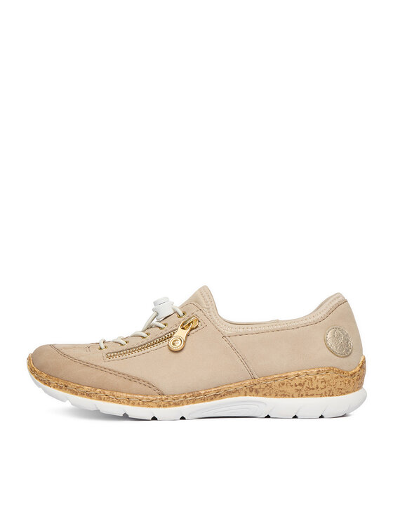 Rieker Rieker Sneakersy CEO-N42F1-60 Beżowy