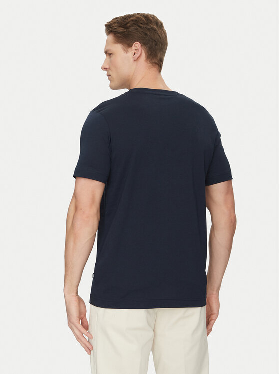 JOOP! JOOP! Tričko 17 JJ-03Brisko 10017941 30044674 Tmavomodrá Regular Fit