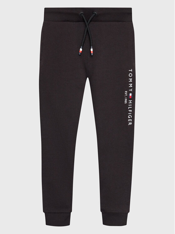 Tommy Hilfiger Tommy Hilfiger Pantaloni trening Essential KS0KS00214 M Negru Regular Fit
