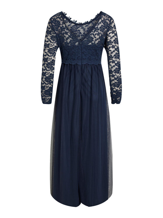 Vila Vila Coctailkleid 14092774 Dunkelblau Regular Fit