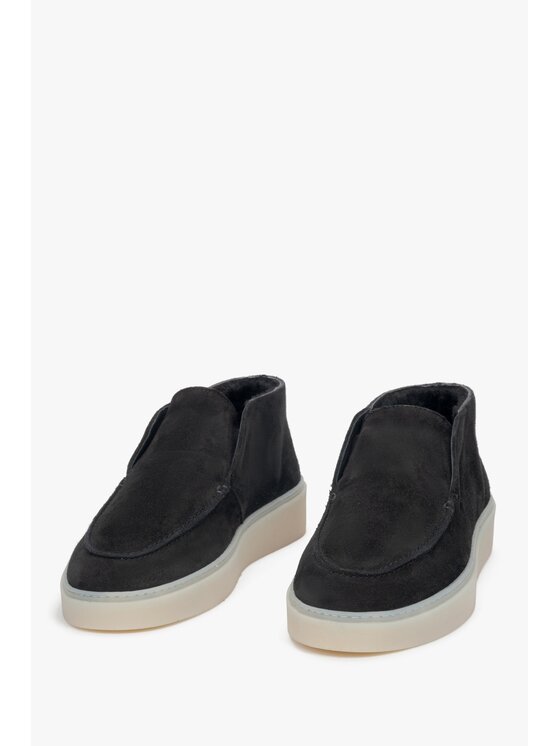 Estro Estro Μοκασίνια ER00116047 Μαύρο