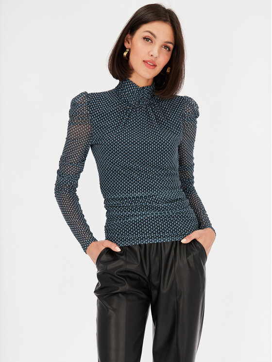 L’AF L’AF Golf Rocco Granatowy Slim Fit