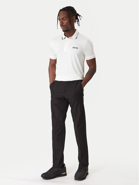 BOSS BOSS Tricou polo Paul Pro 50506203 Alb Slim Fit