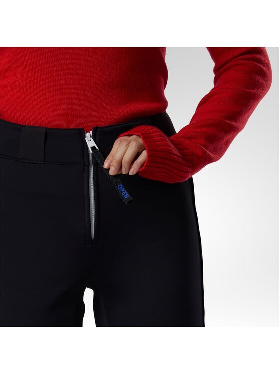 Rossignol Rossignol Spodnie narciarskie W Jcc Softshell Ski Pant Czarny Slim Fit