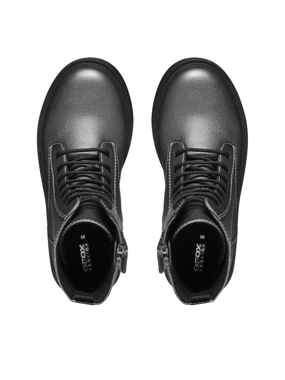 Geox Geox Ботуши Jr Eclair J049QD 000BC C1357 S Сив
