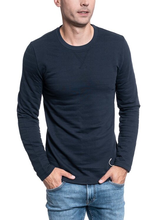 Mustang Mustang T-shirt ADRIAN C Blu Slim Fit