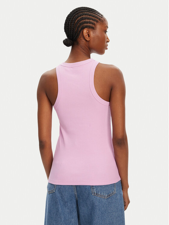 HUGO HUGO Top 50508857 Różowy Slim Fit